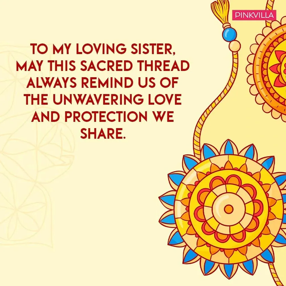 RakshaBandhan 2025 message for sister