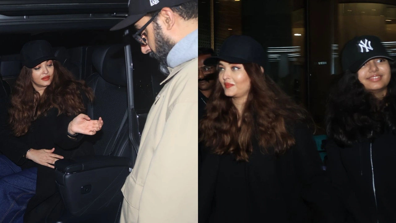 Big Spottings: Aishwarya Rai-Abhishek at airport to ex lovers Ananya and Aditya Roy Kapur attend Ahaan’s Saiyaara party. Picture courtesy: Viral Bhayani