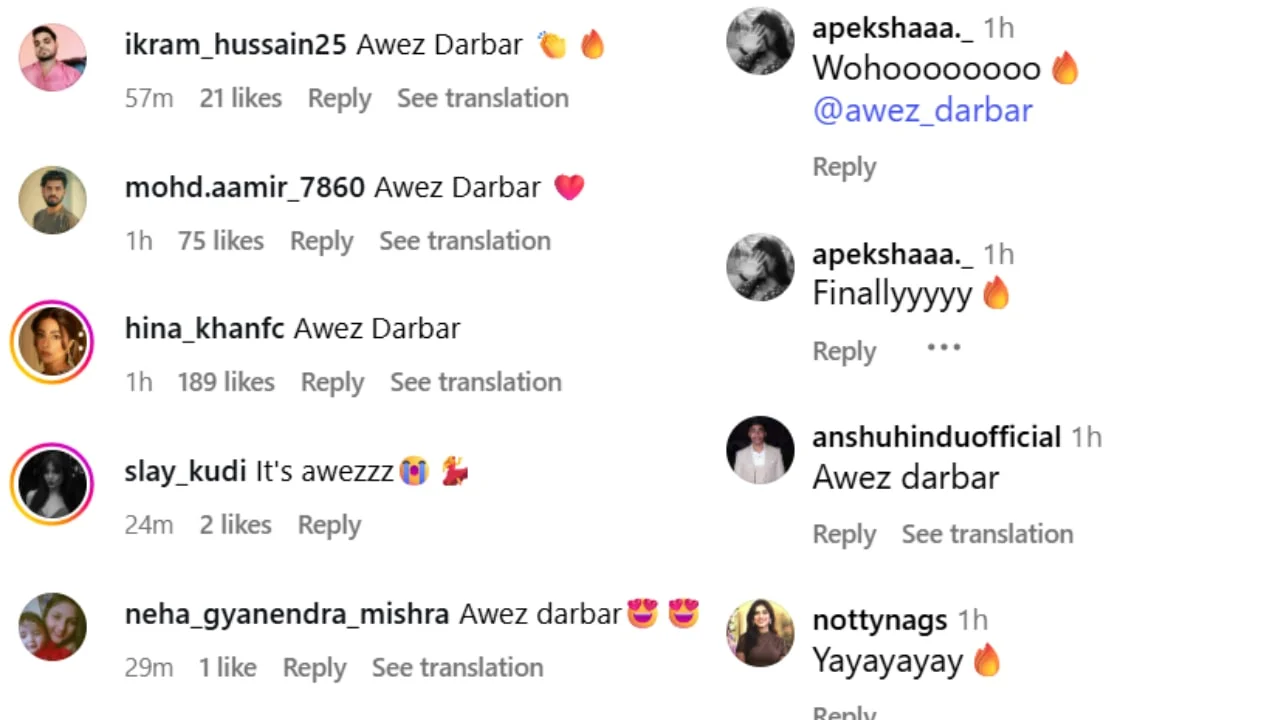 Fans reaction