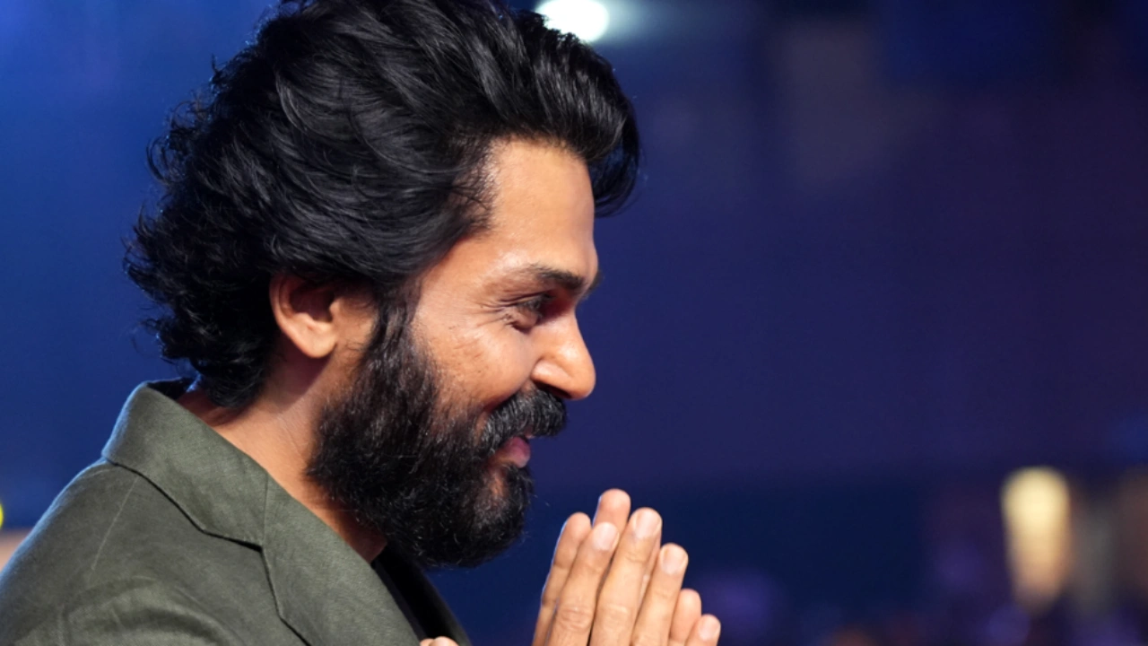 Karthi via Ravi Mohan Studios