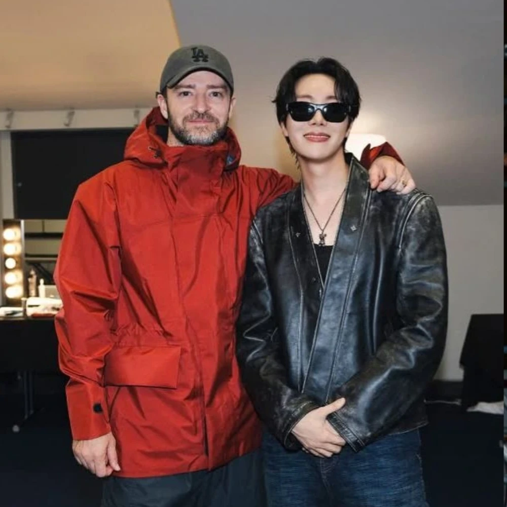 BTS’ J-Hope hangs out with Gracie Abrams, IVE at Lollapalooza, exchanges number with Justin Timberlake and wishes he did better