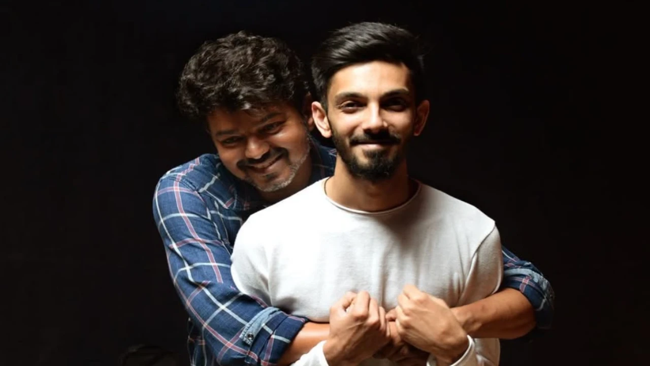 Thalapathy Vijay and Anirudh Ravichander via Instagram Instagram