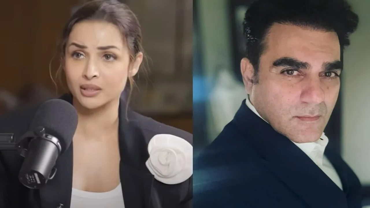 Malaika Arora opens up her broken relationship with Arbaaz Khan (Pic Credit: Pinkvilla, Arbaaz Khan Instagram) Malaika Arora, Arbaaz Khan