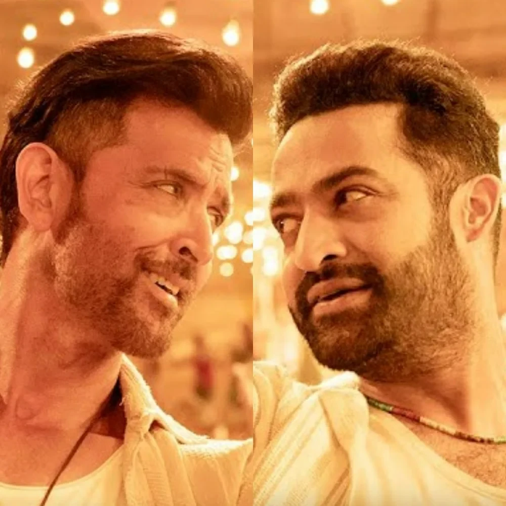 Fans lose it over Hrithik Roshan vs Jr NTR's face-off glimpses in War 2’s electrifying Janaab-e-Aali track