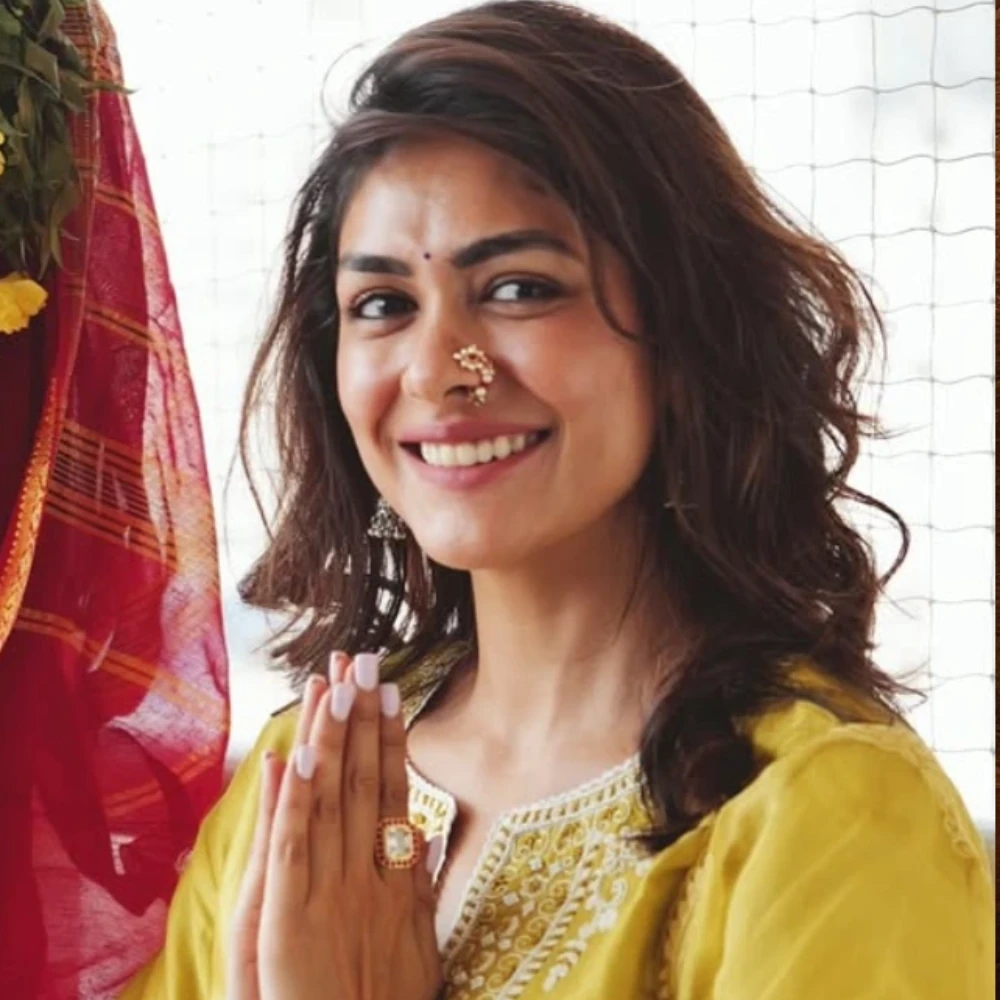 WATCH: Mrunal Thakur can't stop blushing as she vibes to Dhanush’s Enna Sugam from Idli Kadai