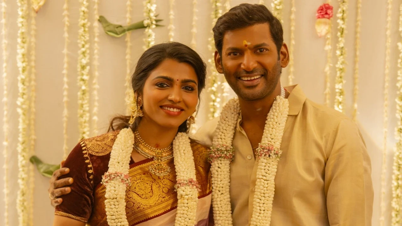Vishal shares reason behind his postponed wedding with Sai Dhanshika (PC: Vishal, X) Vishal shares reason behind his postponed wedding with Sai Dhanshika