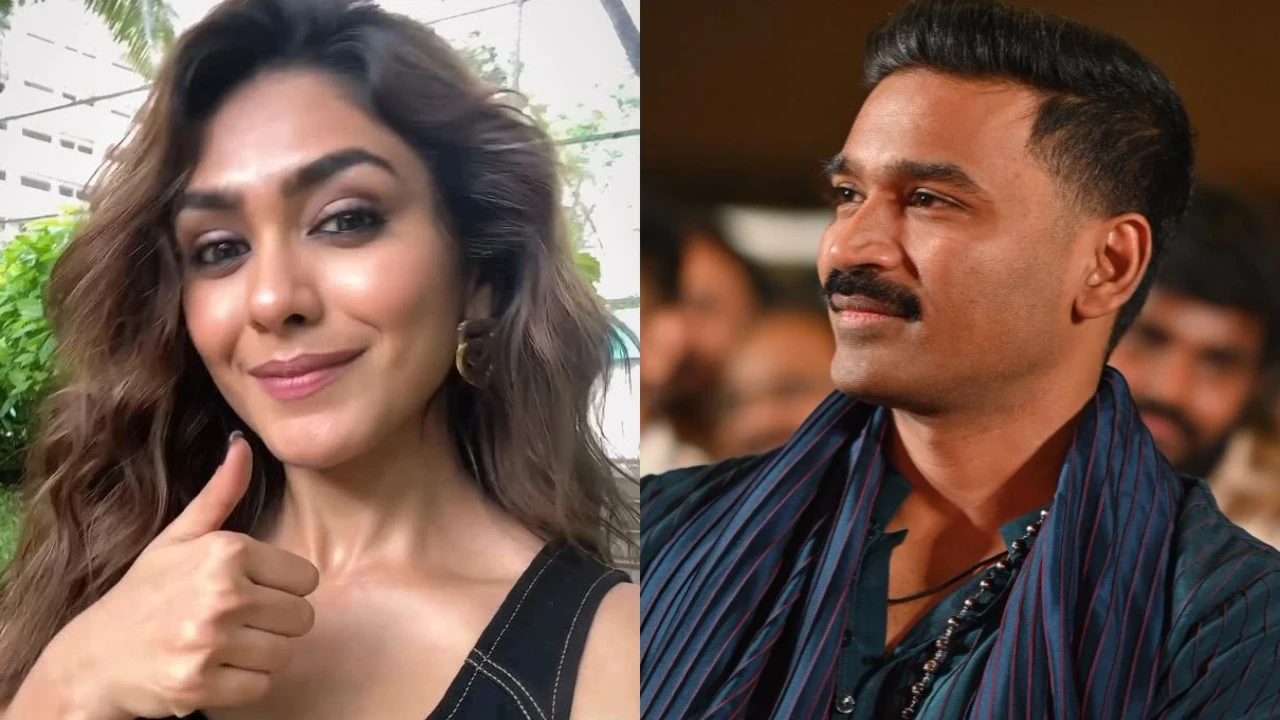 What is Mrunal Thakur and Dhanush’s age difference?