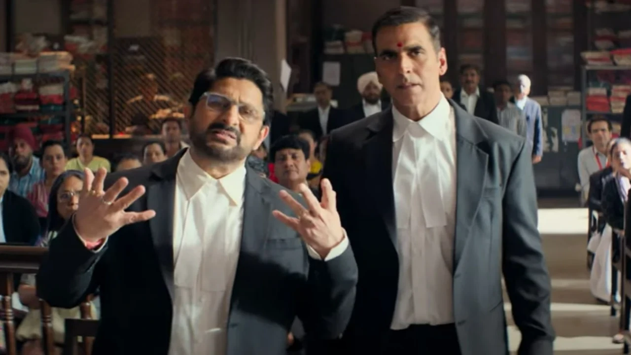 Akshay Kumar, Arshad Warsi summoned for referring to a judge as 'mamu' (Pic Credit: Star Studios YouTube) Akshay Kumar, Arshad Warsi