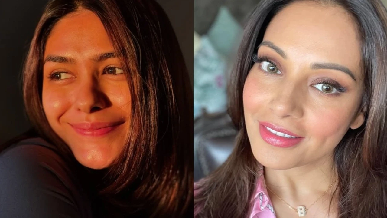 All about Mrunal Thakur and Bipasha Basu's controversy. Picture courtesy: Mrunal Thakur/Instagram, Bipasha Basu/Instagram Mrunal Thakur vs Bipasha Basu Controversy Explained: 'I am far better' and 'manly with muscles' statement sparks debate