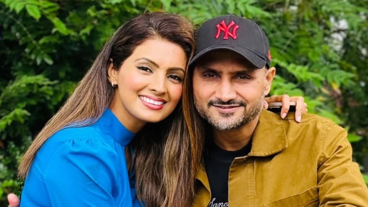 Geeta Basra and Harbhajan Singh via Instagram Instagram