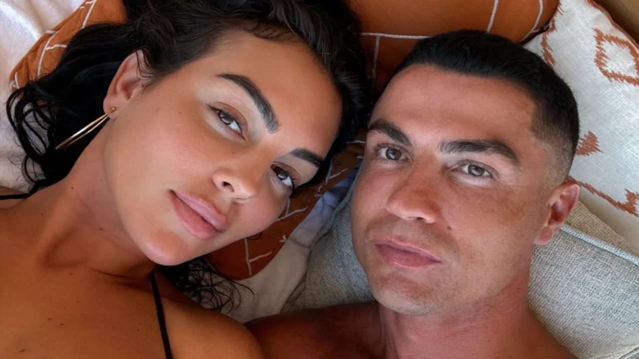 Georgina Rodriguez and Cristiano Ronaldo via Instagram Instagram