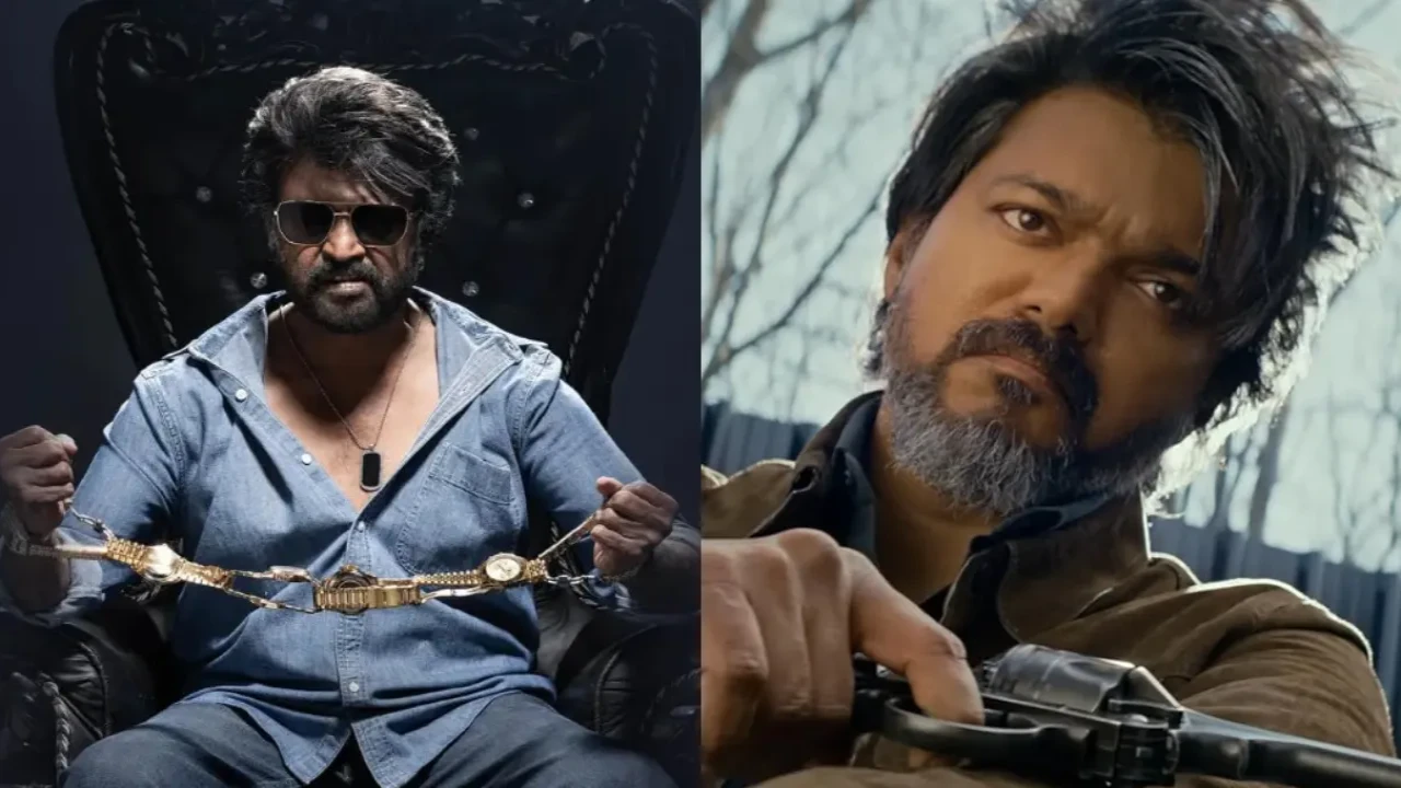Coolie takes a lead over Leo at the USA box office, 10 days out (Credit: Sun Pictures, Seven Screen Studios) Rajinikanth, Vijay