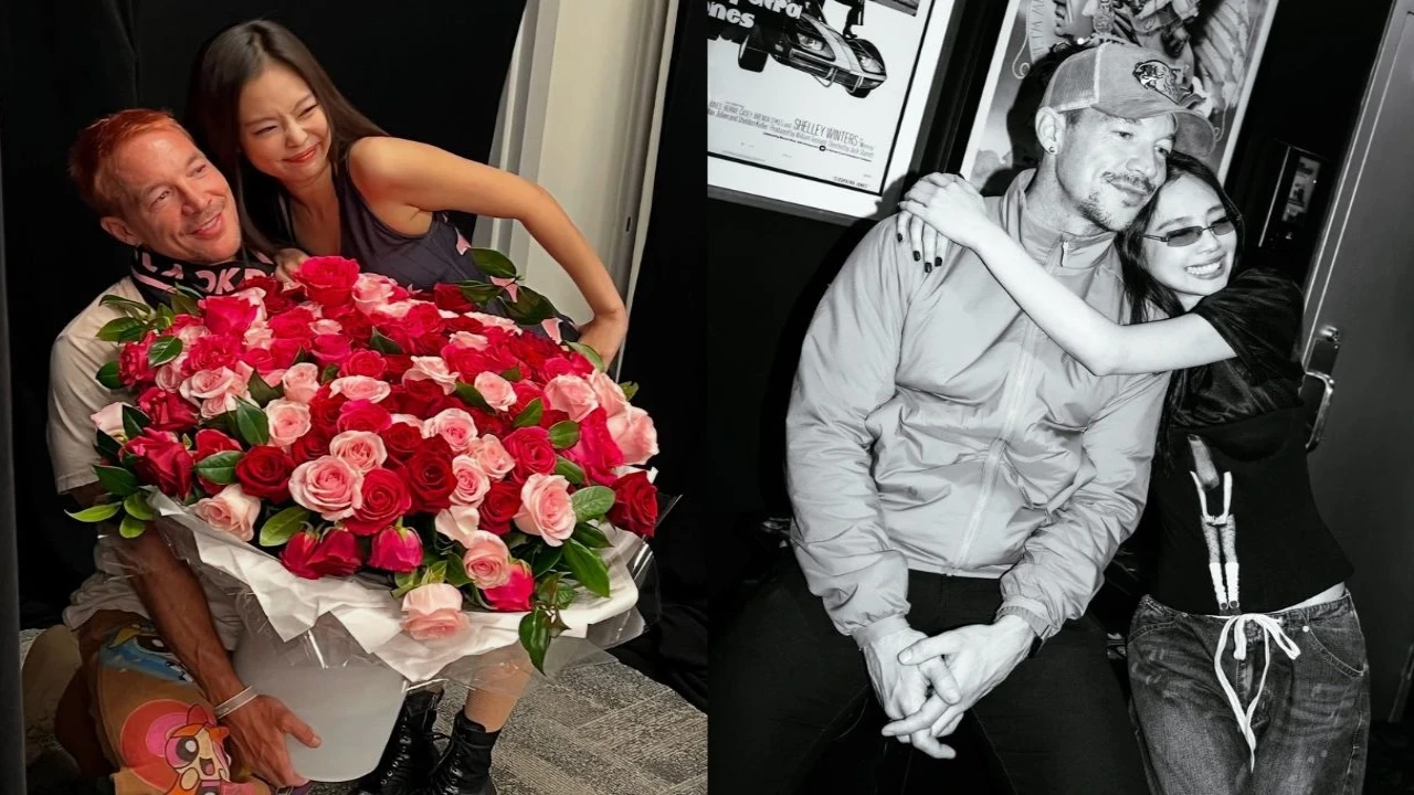 Diplo, Jennie: courtesy of Diplo's Instagram and X