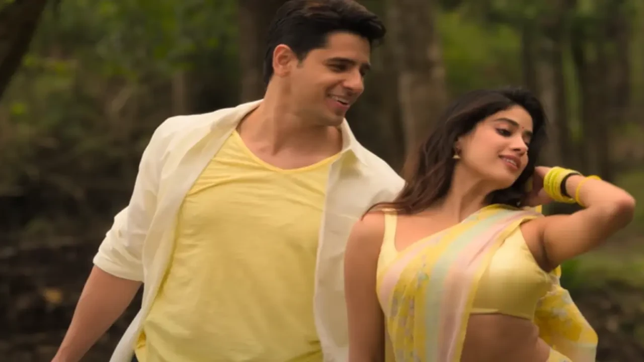Param Sundari shows decent growth after a reasonable box office start, on Saturday (Credit: Maddock Films) Sidharth Malhotra, Janhvi Kapoor