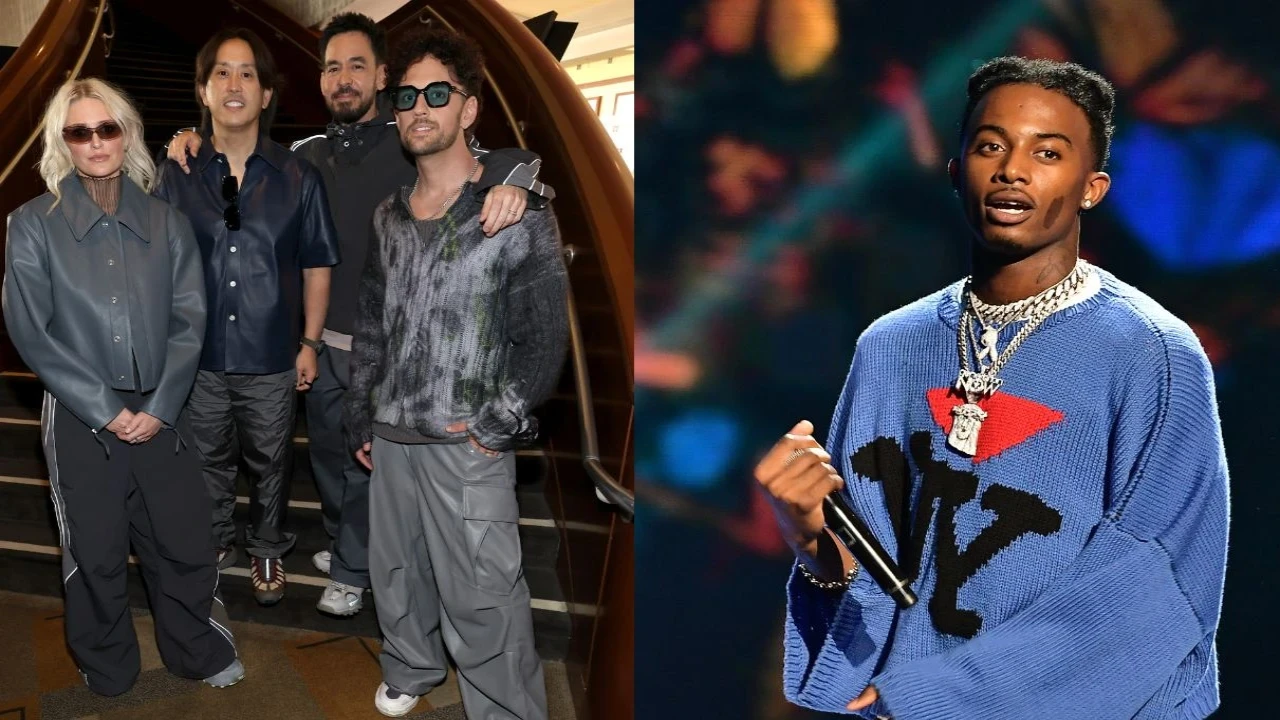Linkin Park, Playboi Carti: courtesy of Getty Images Linkin Park, Playboi Carti: courtesy of Getty Images