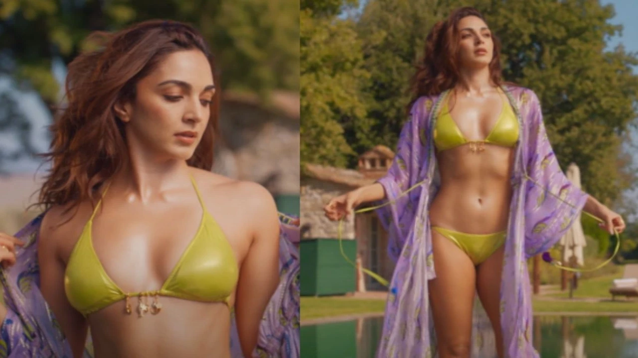 Kiara Advani in War 2 (via YouTube/YRF) (Image Courtesy: YouTube)