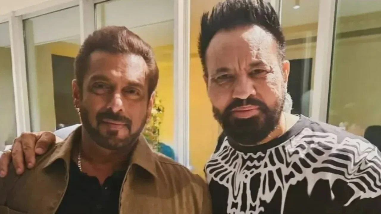 Salman Khan visits bodyguard Shera after his father passes away (Pic Credit: Shera Instagram) Salman Khan, Shera