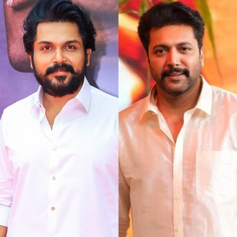 Karthi confirms Ravi Mohan pitched a dual-hero movie, explains why he has stayed away from film production