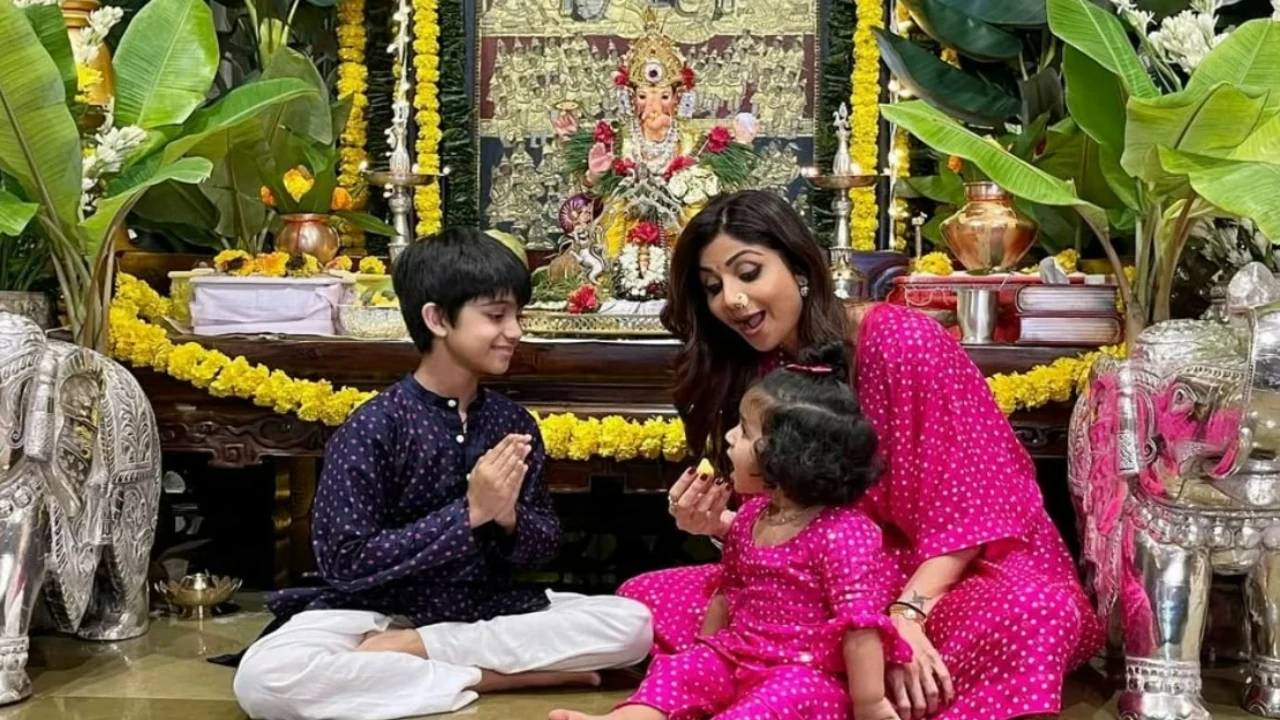 Ganesh Chaturthi 2025 wishes, quotes and images to share with your family (Pic Credit: Shilpa Shetty Instagram) Ganesh Chaturthi 2025 wishes