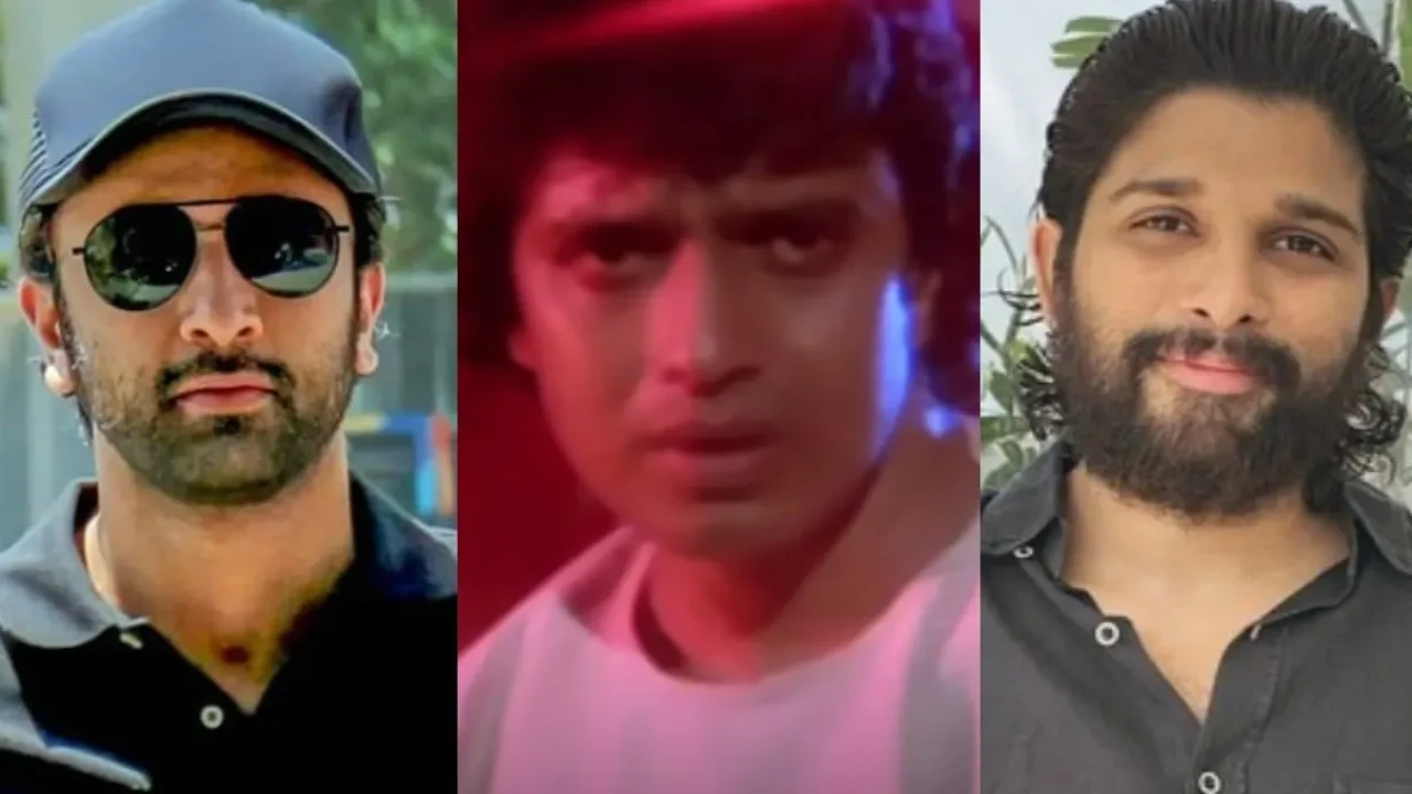Disco Dancer 2: Ranbir Kapoor or Allu Arjun to lead the film. Picture courtesy: Neetu Kapoor, Allu Arjun/Instagram, Shemaroo/YouTube Sequel to Mithun Chakraborty's Disco Dancer on cards? Ranbir Kapoor, Allu Arjun top choices