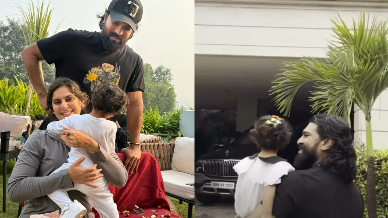 Ram Charan sports long hair, celebrates Independence Day 2025 holding daughter Klin Kaara in his arms (Pic Credit: Ram Charan Instagram) Ram Charan