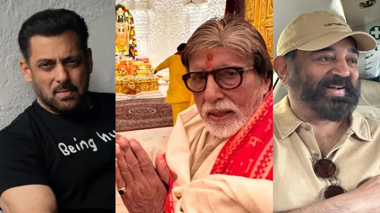 Salman Khan, Amitabh Bachchan, Kamal Haasan