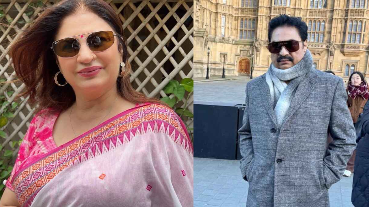 Kunickaa Sadanand and Kumar Sanu via Instagram Instagram
