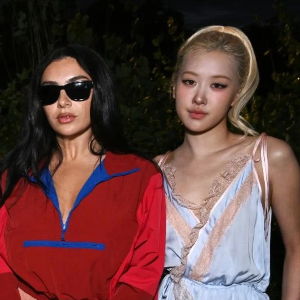 BLACKPINK’s Rosé hangs out with Hailey Bieber, Zoe Kravitz, and Charli XCX at Saint Laurent fashion show in Paris: PICS