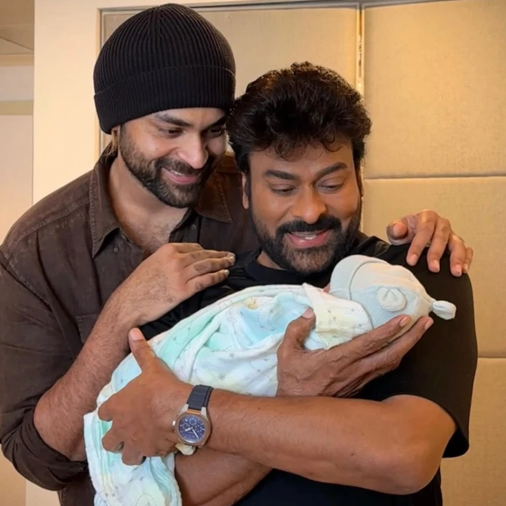 'Hearty welcome to newborn baby boy in Konidela family': Chiranjeevi pens note for Varun Tej and Lavanya Tripathi's son