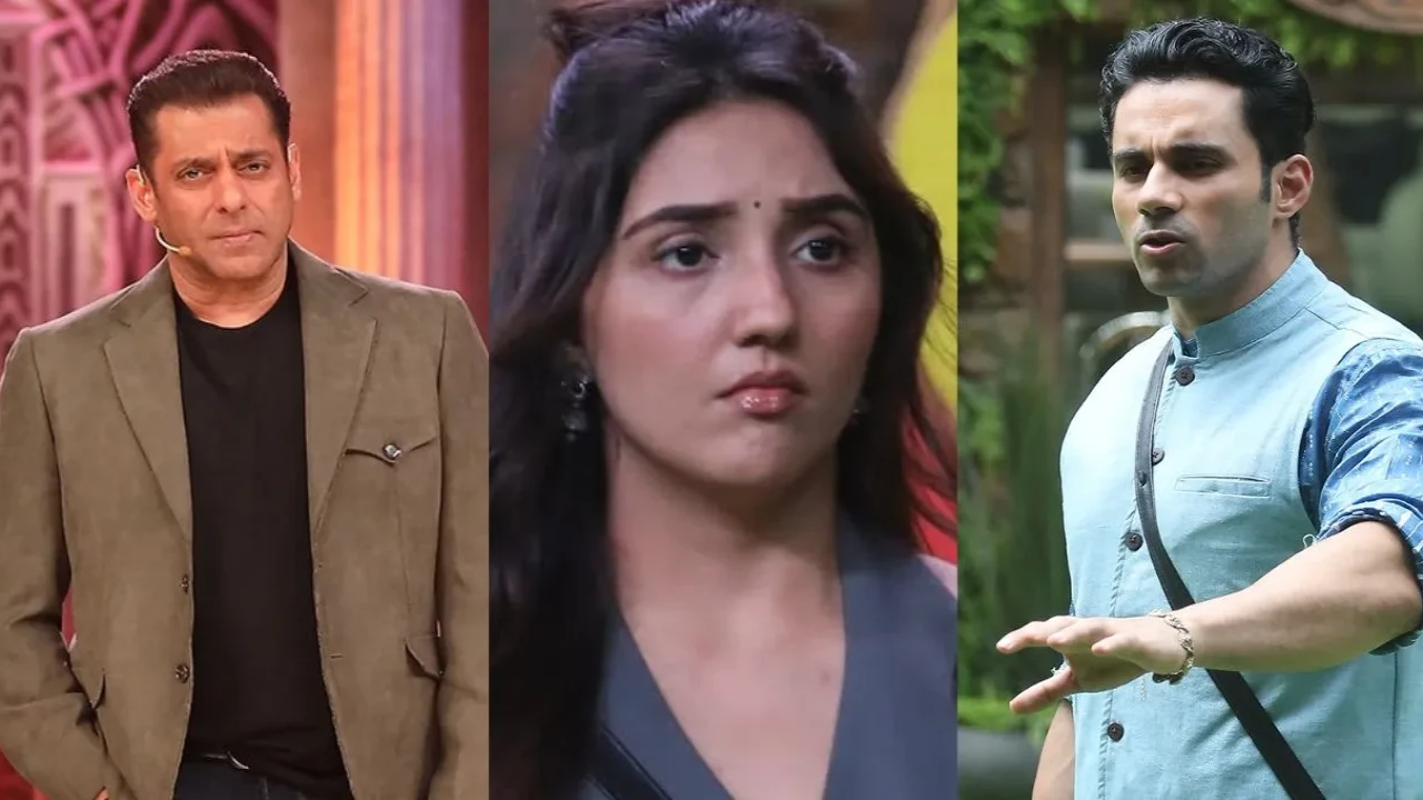 Bigg Boss 19, September 21, Episode: Salman Khan schools Ashnoor Kaur and Awez Darbar, Nehal Chudasama evicted but… (Credits: JioHotstar) Bigg Boss 19