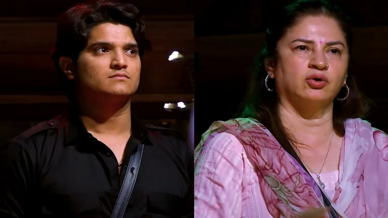 Mridul Tiwari gives it back to Kunickaa Sadanand for nominating him (Pic Credit: Colors TV Twitter) Mridul Tiwari, Kunickaa Sadanand