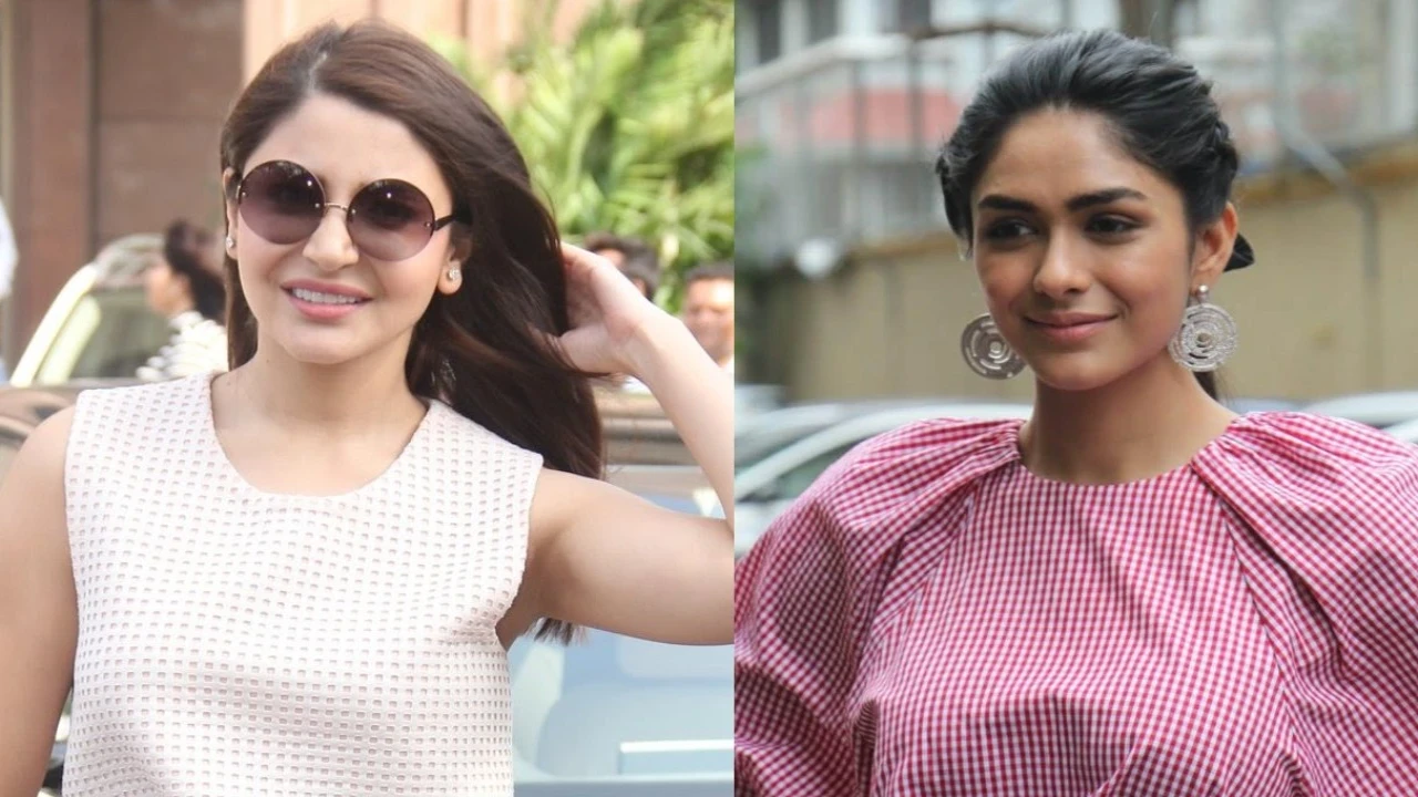Pic credit: Pinkvilla Mrunal Thakur faces backlash for mean comment on Anushka Sharma after viral 'manly' remark on Bipasha Basu
