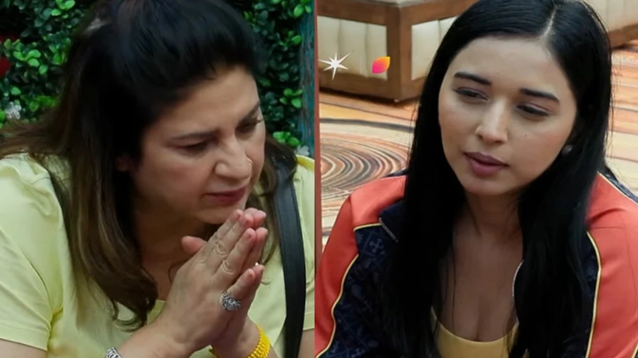 Pic credit: Colors TV Instagram Bigg Boss 19 New Promo: Kunickaa Sadanand asks Tanya Mittal to stay away from her after heated argument