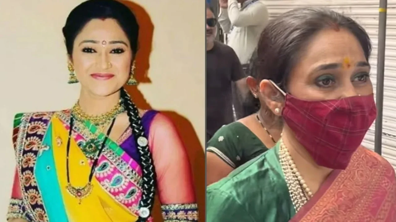Taarak Mehta Ka Ooltah Chashmah's Disha Vakani aka Dayaben seeks blessings at Lalbaugcha Raja 2025 (Pic Credit: Pinkvilla) Disha Vakani