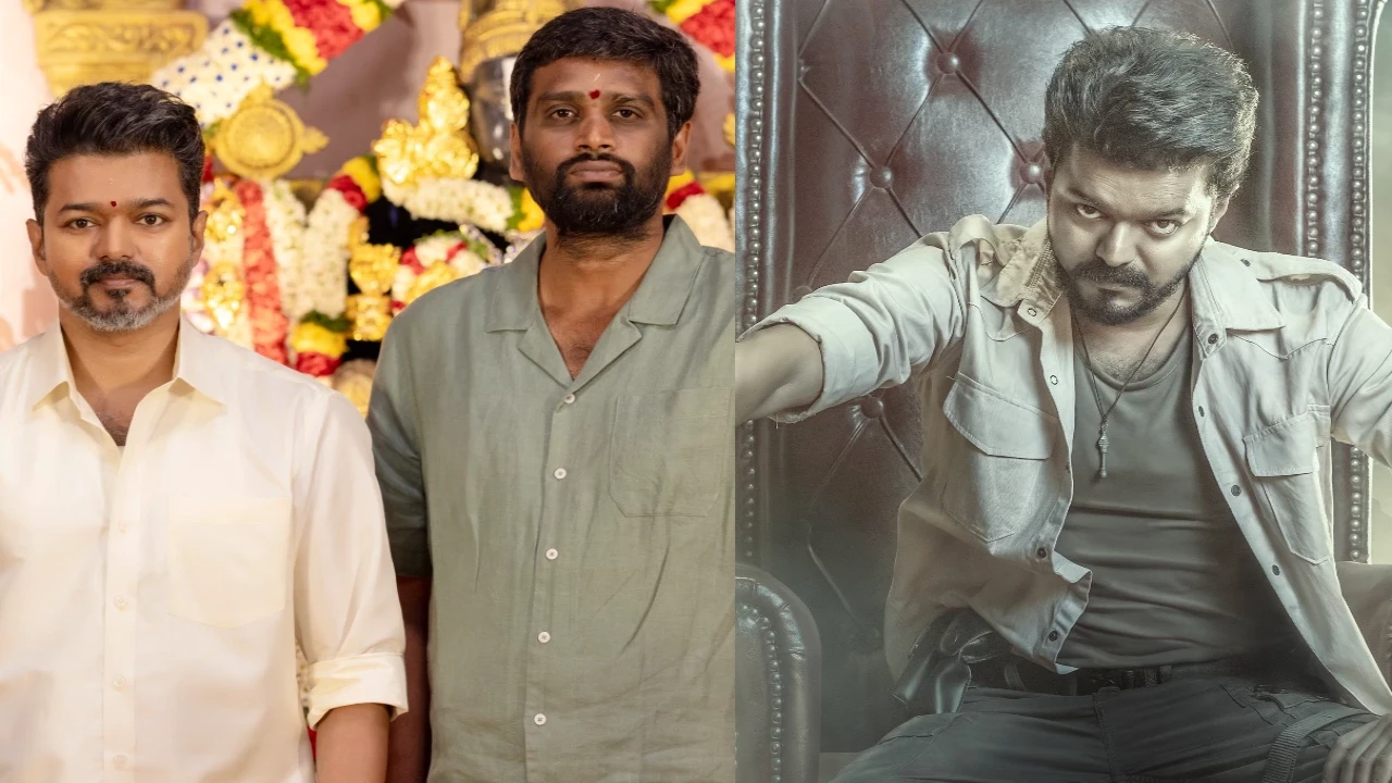Jana Nayagan: Thalapathy Vijay’s look finally revealed in H Vinoth’s birthday special video (PC: KVN Productions, X) Jana Nayagan: Thalapathy Vijay’s look finally revealed in H Vinoth’s birthday special video