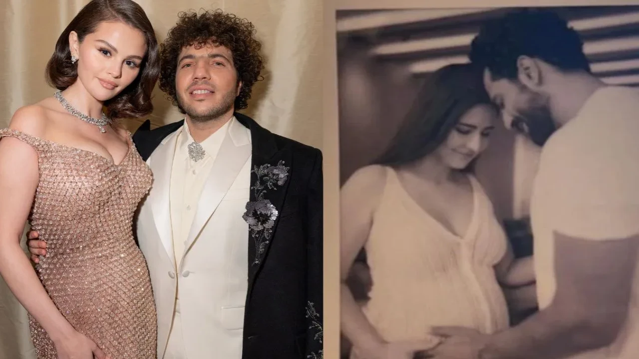 Selena Gomez, Benny Blanco, Katrina Kaif, Vicky Kaushal