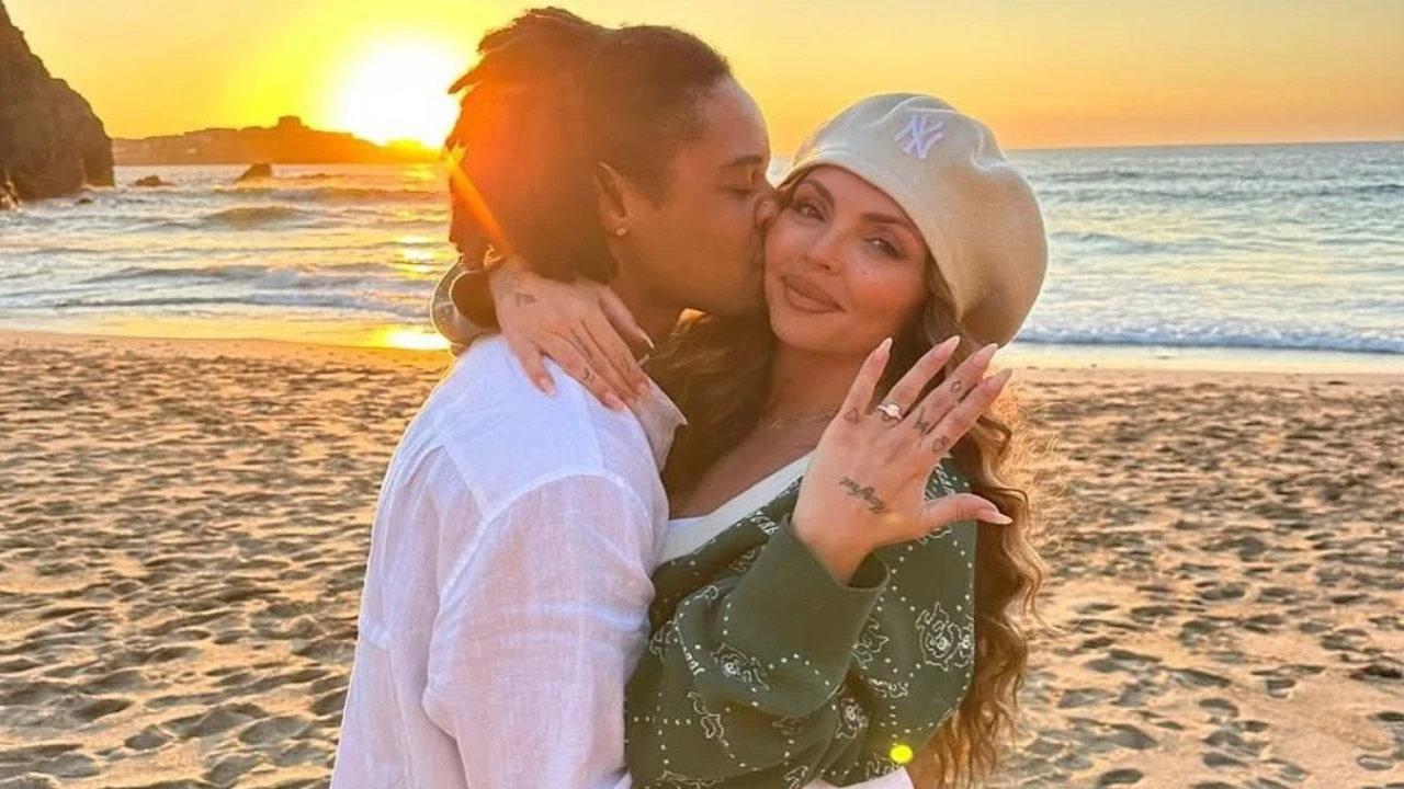Jesy Nelson and Zion Foster: courtesy of Jesy Nelson and Zion Foster's Instagram