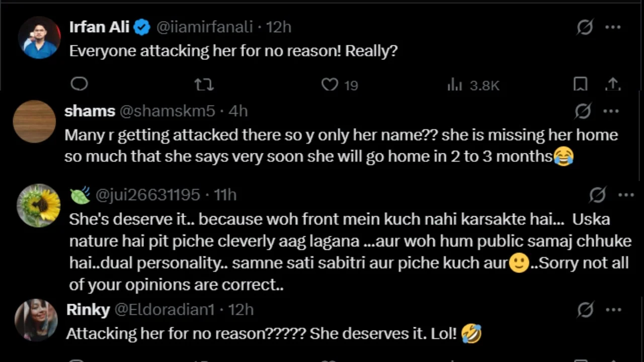 Netizens reaction