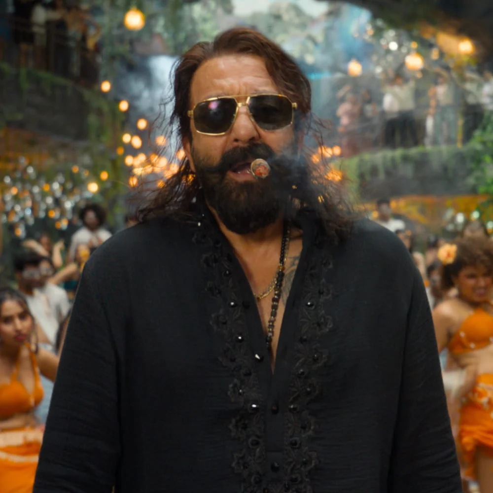 Sanjay Dutt in a still from Baaghi 4.