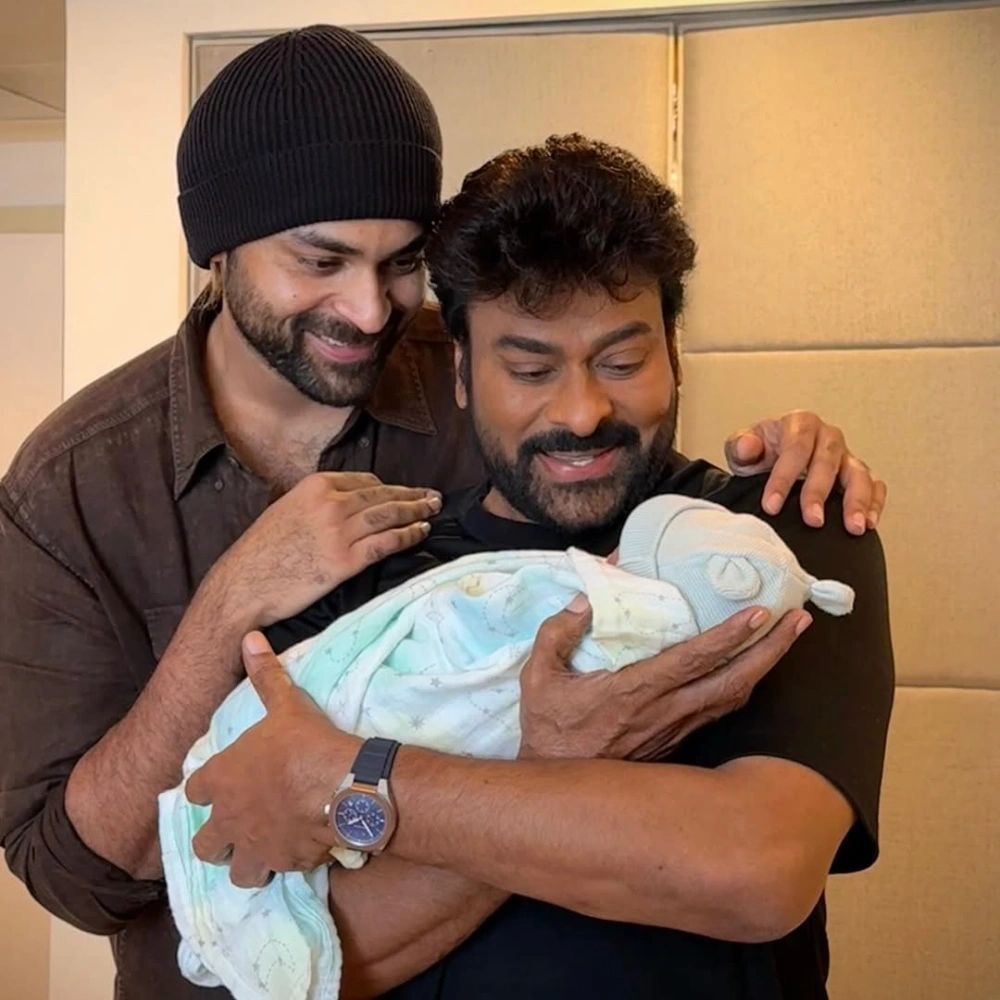 Chiranjeevi and Varun Tej via Instagram