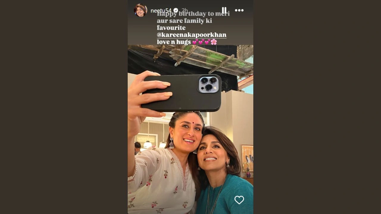 Neetu Kapoor's Instagram Story