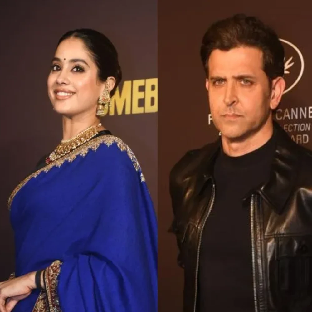 12 Pics: Janhvi Kapoor wears mom Sridevi’s blue MM saree at Homebound screening; Malaika Arora, Arjun Kapoor, Hrithik Roshan attend 