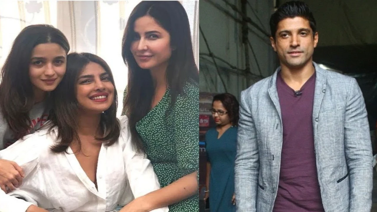 Pic credit: Pinkvilla/ Farhan Akhtar Instagram Jee Le Zaraa to be made without Alia Bhatt, Katrina Kaif and Priyanka Chopra? Farhan Akhtar breaks silence