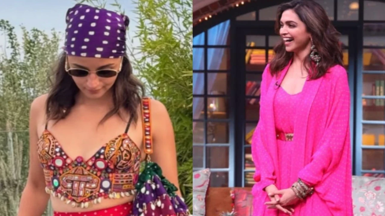Pic credit: Pinkvilla Upgrade your Navratri look with these 5 traditional outfits inspired by Deepika Padukone, Alia Bhatt and Aditi Rao Hydari