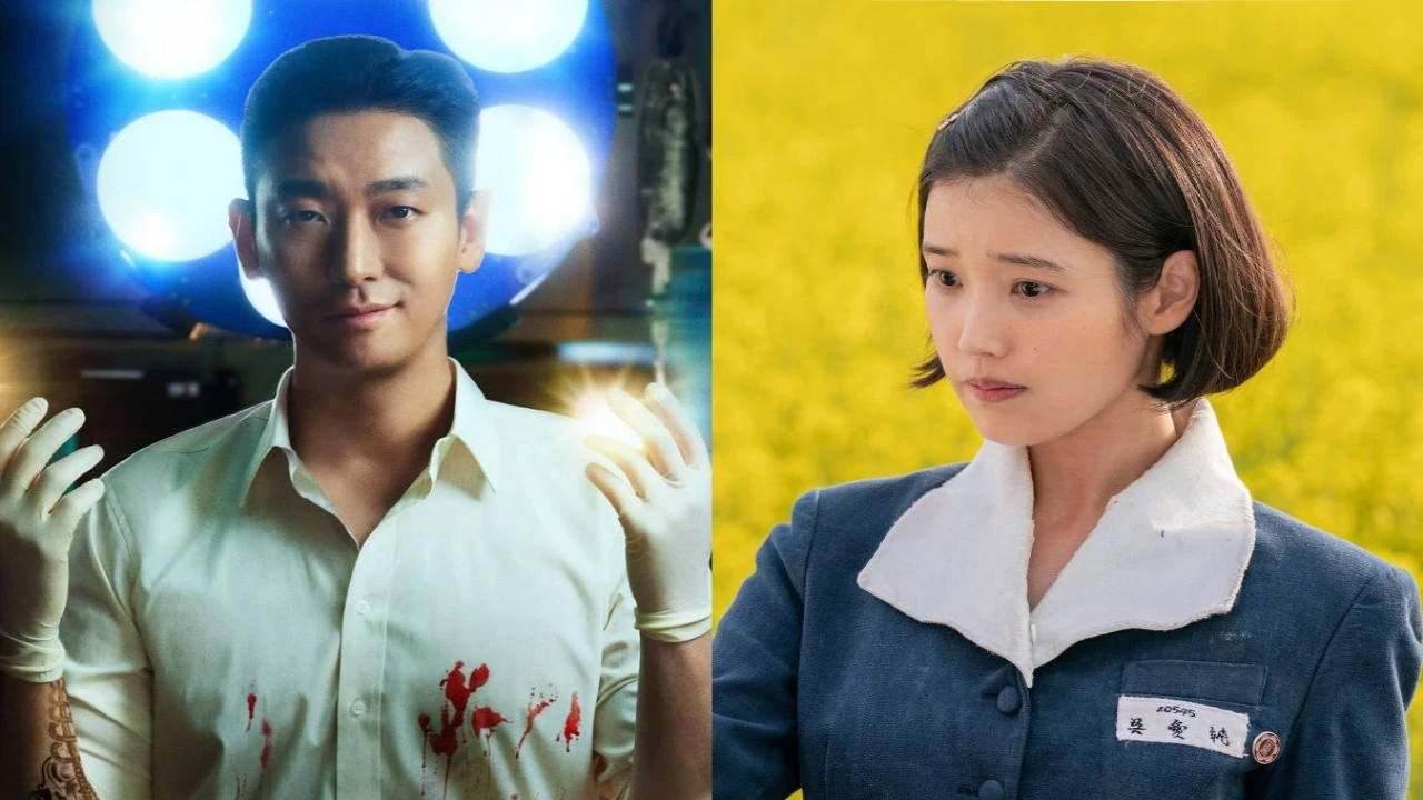 Ju Ji Hoon and IU: courtesy of Netflix