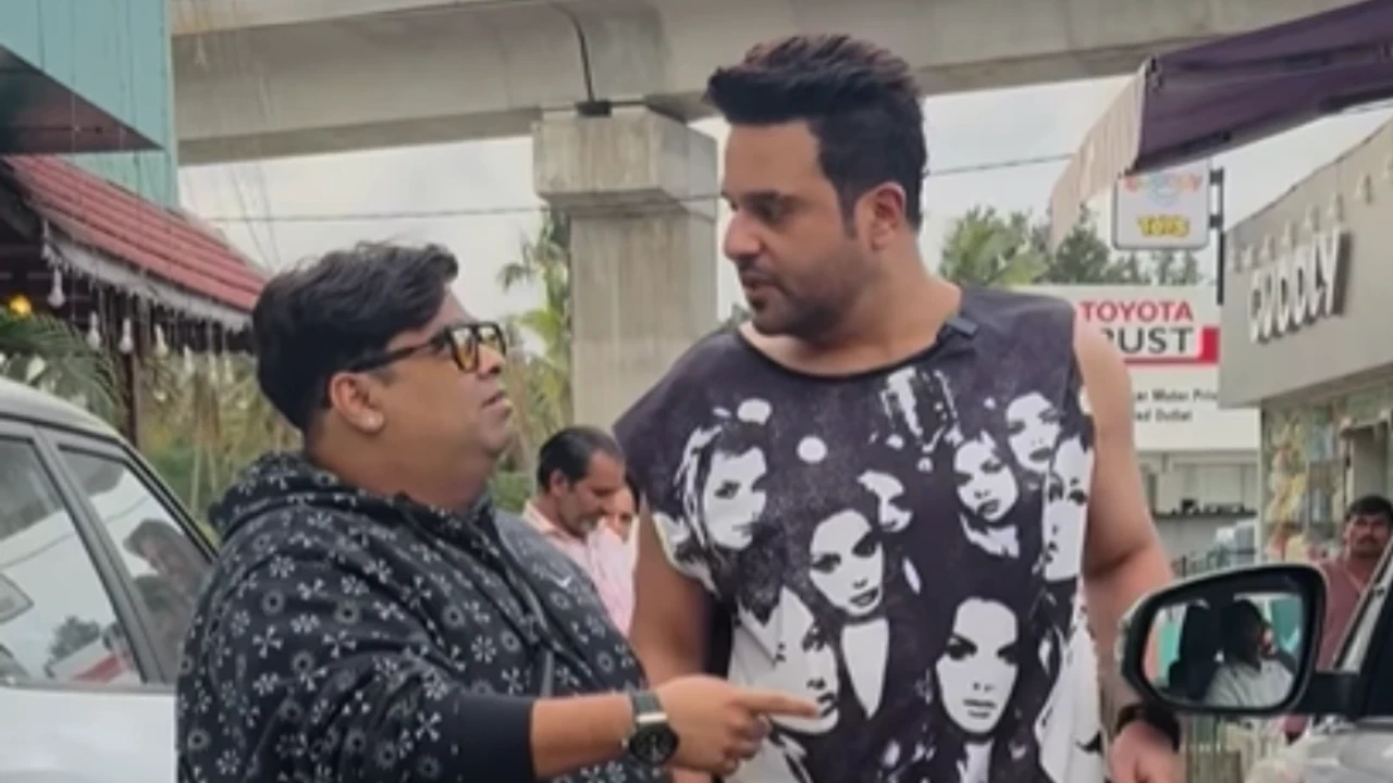 Kiku Sharda and Krushna Abhishek via Instagram Instagram