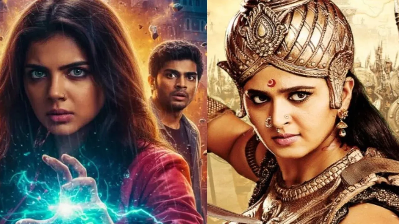 Highest Grossing female-led South Indian films worldwide: Kalyani Priyadarshan's Lokah tops, Anushka Shetty still dominates (Credits: Wayfarer Films, Abhishek Pictures) Kalyani Priyadarshan, Anushka Shetty