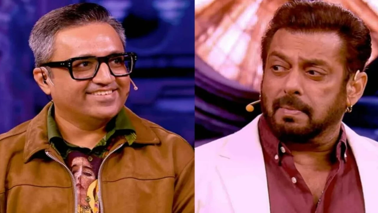 Did Ashneer Grover BLAME Salman Khan for creating controversy with him on Bigg Boss? (Pic Credit: Colors TV Instagram) Ashneer Grover, Salman Khan