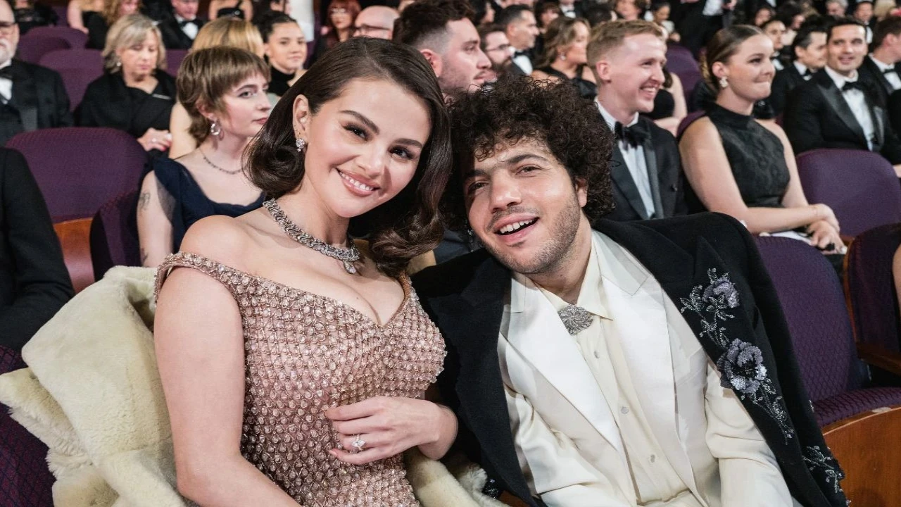 Selena Gomez and Benny Blanco: courtesy of Getty Images Selena Gomez and Benny Blanco: courtesy of Getty Images