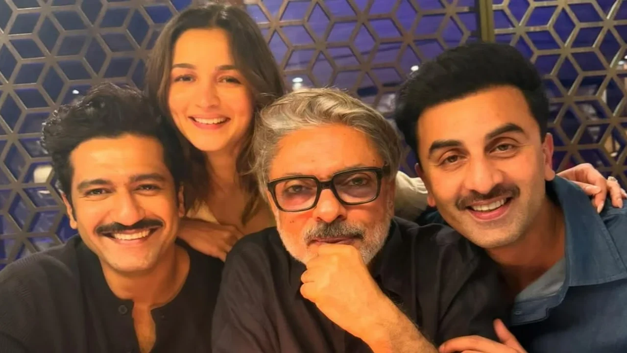 FIR against Sanjay Leela Bhansali in Rajasthan over Love & War (Pic Credit: Alia Bhatt Instagram) Sanjay Leela Bhansali, Alia Bhatt, Ranbir Kapoor, Vicky Kaushal